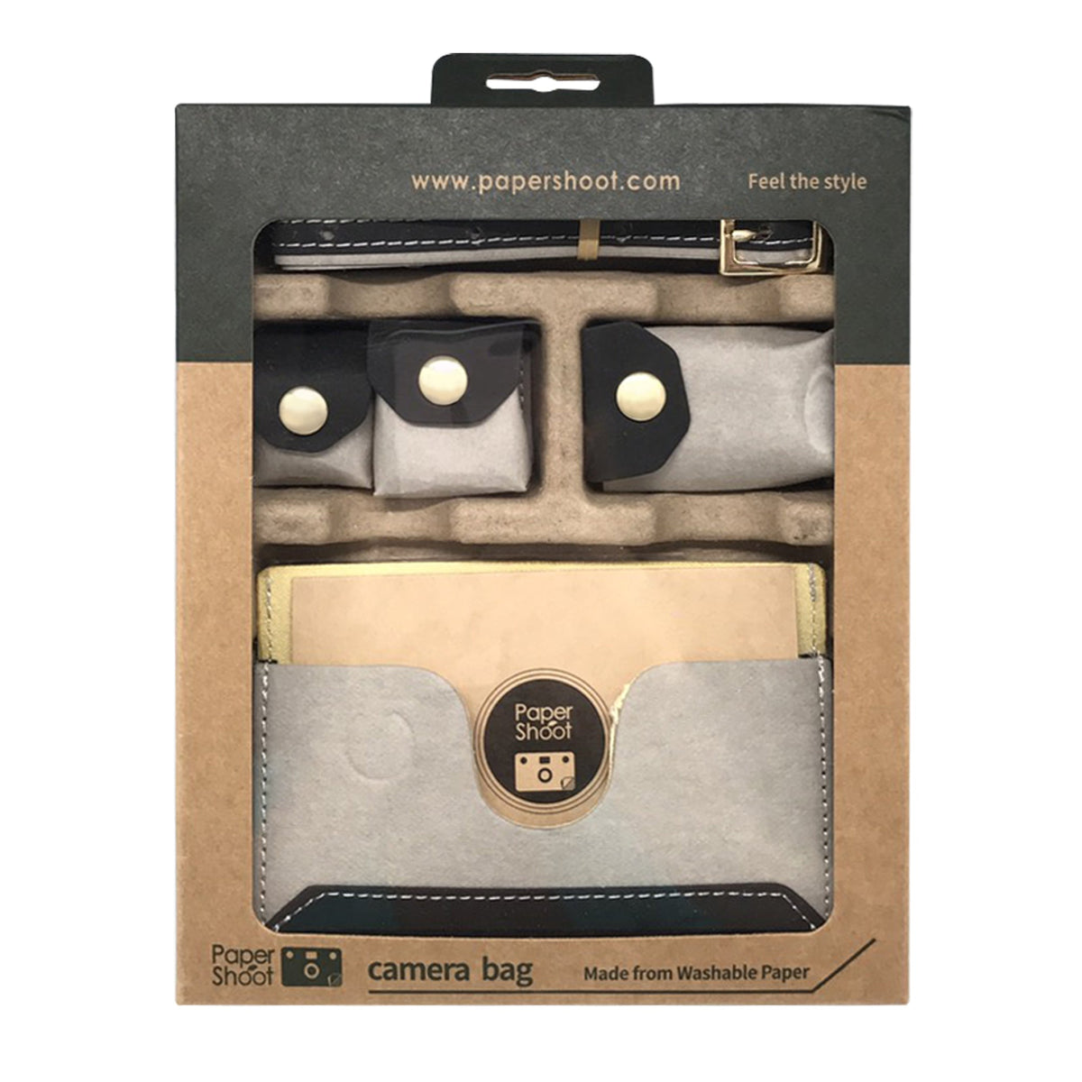 Washable Paper Camera Bag