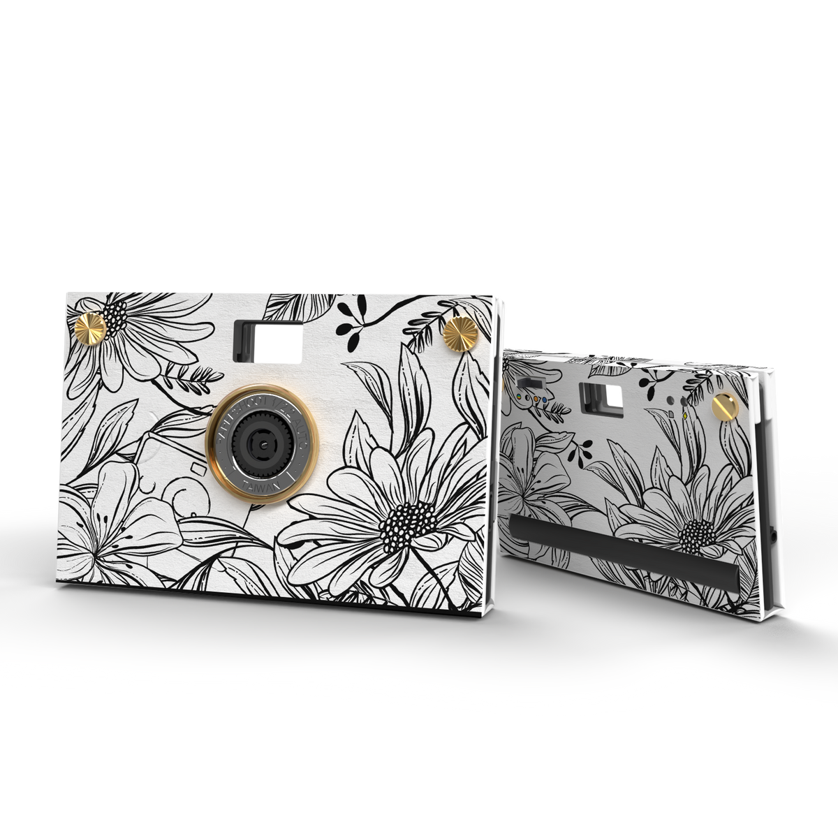 Paper Camera - Coloring - Flower Painting
