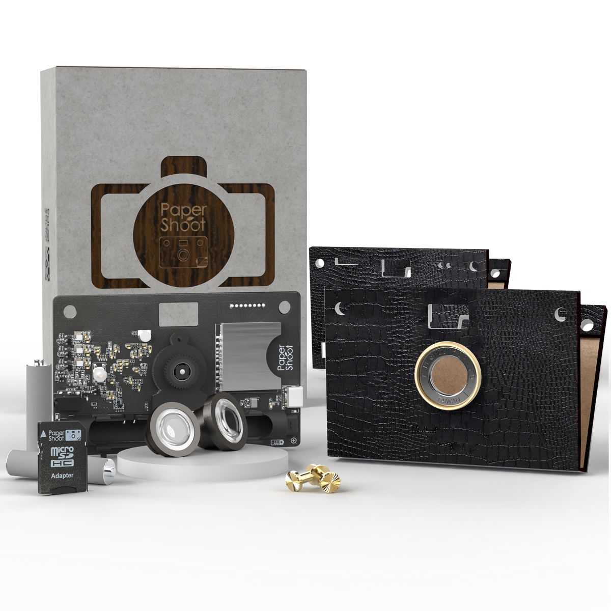 Camera Bundle - Leather Texture Camera Set