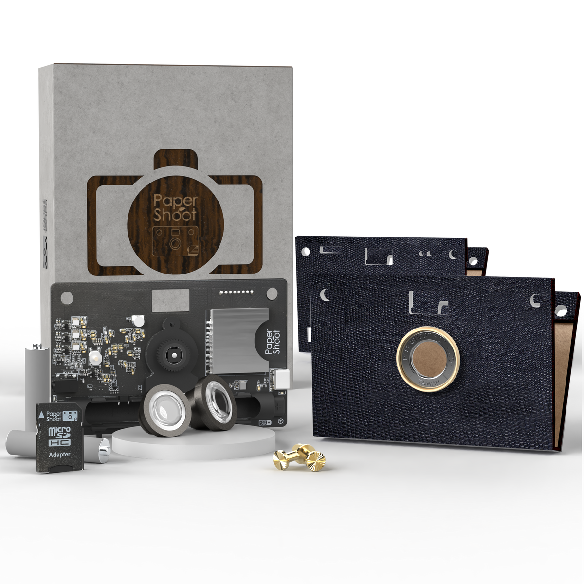 Camera Bundle - Leather Texture Camera Set