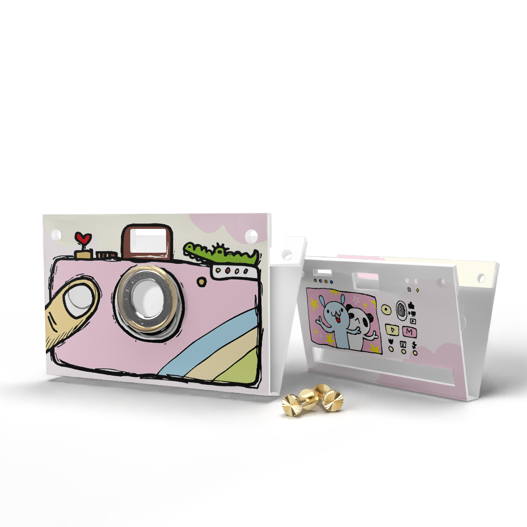 Paper Case - Hand Drawing_Pink