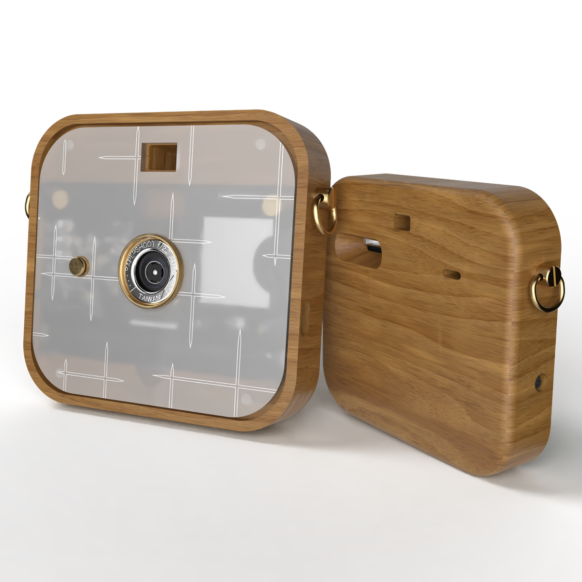 Camera Bundle - Thinkk&Shoot Camera Set - Vintage Patterned Glass